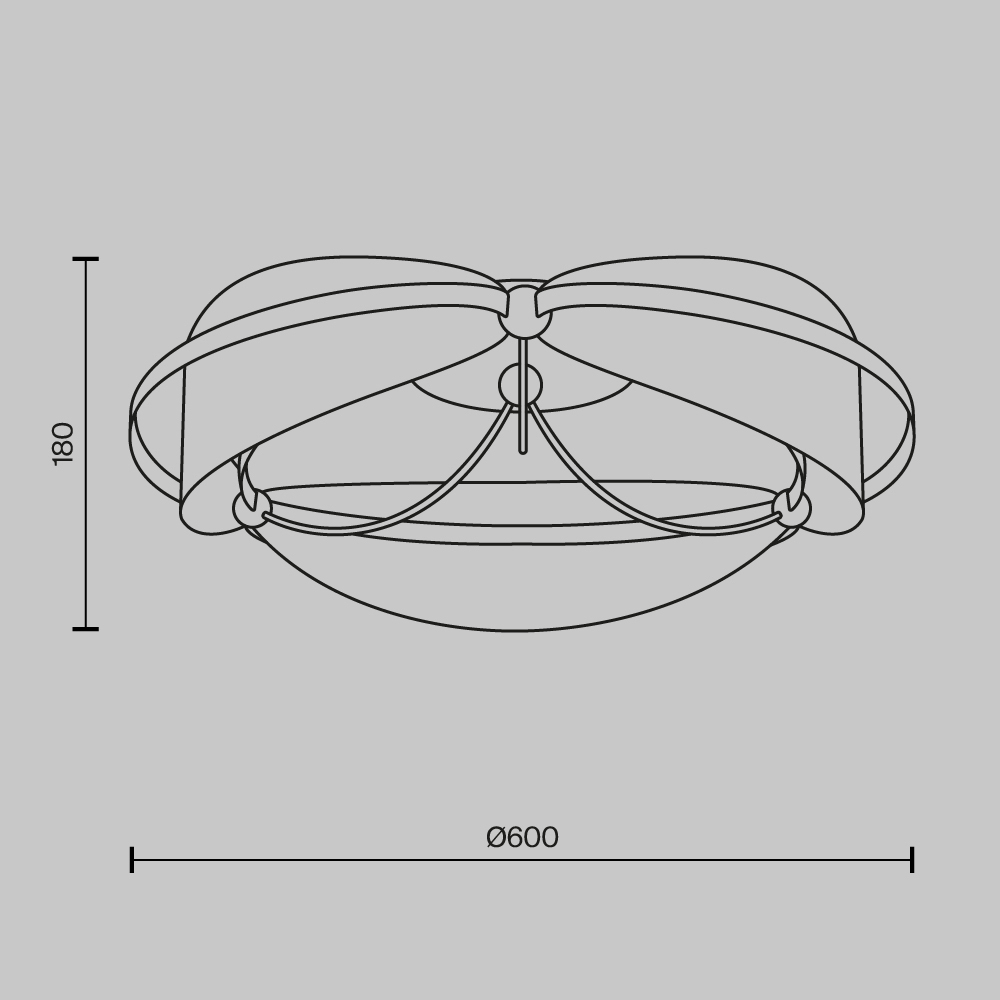 Потолочный светильник Breeze 3000К 45Вт в Санкт-петербурге