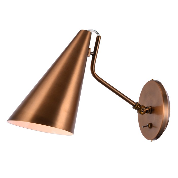 Бра VC light CLEMENTE wall lamp copper Медь в Санкт-петербурге | Loft Concept 