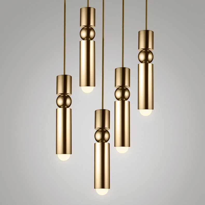 Подвесной светильник Fulcrum by Lee Broom Brass Латунь в Санкт-петербурге | Loft Concept 