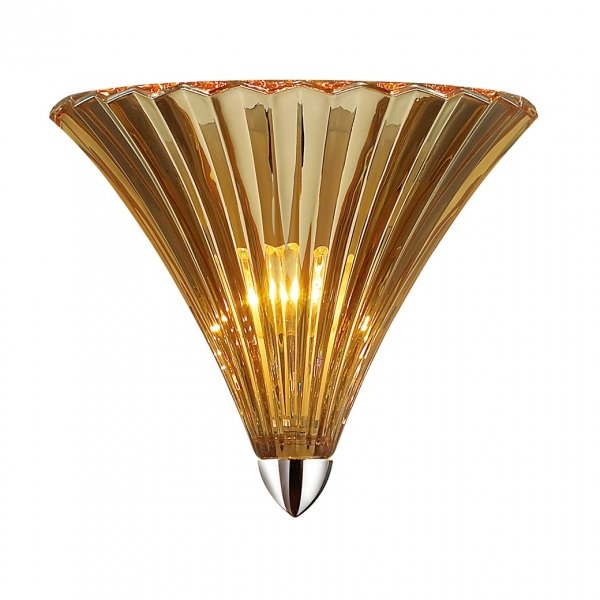 Бра Corsica Wall Lamp Amber Золотой в Санкт-петербурге | Loft Concept 