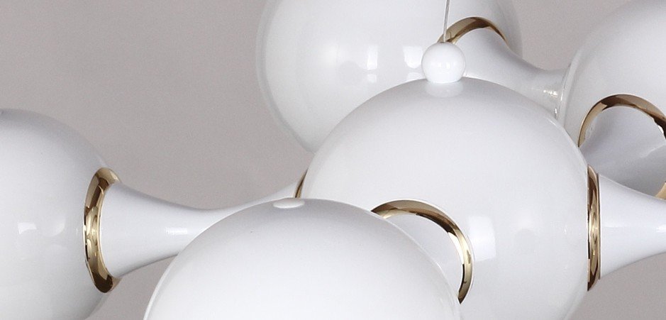 Люстра Chemical Light Chandelier 9 White - Loft-Concept в Санкт-петербурге