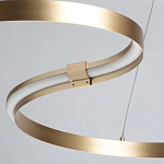 Люстра подвесная светодиодная в виде волнообразной ленты Ribbon Vortex варинант исполнения - 20 | Loft Concept в Санкт-петербурге