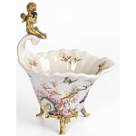 Фарфоровая чаша с золотым ангелом Suhary варинант исполнения - 2 | Loft Concept в Санкт-петербурге