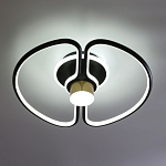 Потолочный светильник черного цвета круглой формы Luke Lampco Tracer Lamp варинант исполнения - 2 | Loft Concept в Санкт-петербурге