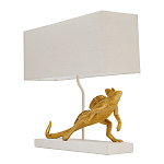 Настольная лампа Золотая Игуана варинант исполнения - 2 | Loft Concept в Санкт-петербурге