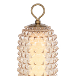 Настольная лампа с факутрным стеклянным плафоном Sonora варинант исполнения - 3 | Loft Concept в Санкт-петербурге