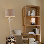 Настольная лампа с фигурным узором и трапециевидным абажуром Сonundrum варинант исполнения - 5 | Loft Concept в Санкт-петербурге