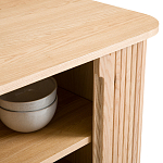 Длинный низкий буфет с 2-мя раздвижными дверцами Toinette Light Cupboard варинант исполнения - 13 | Loft Concept в Санкт-петербурге