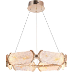 Люстра кольцевая с текстурным природным рисунком IceFlame варинант исполнения - 6 | Loft Concept в Санкт-петербурге