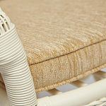 Комплект обеденный из ротанга Eloise grand white варинант исполнения - 12 | Loft Concept в Санкт-петербурге