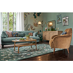 Кресло велюровое горчичного цвета Diaspro Mustard Armchair варинант исполнения - 7 | Loft Concept в Санкт-петербурге