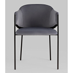 Стул Brace велюр молочный варинант исполнения - 4 | Loft Concept в Санкт-петербурге