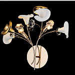 Бра в виде белых и золотых цветов каллы Refined Taste of Light варинант исполнения - 1 | Loft Concept в Санкт-петербурге