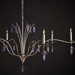 Люстра рожковая с подвесками Feminine Charm варинант исполнения - 3 | Loft Concept в Санкт-петербурге