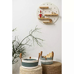 Корзина для хранения с ручками Interlacement Green варинант исполнения - 5 | Loft Concept в Санкт-петербурге