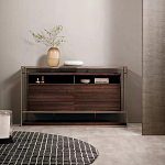 Дизайнерский комод в металлическом каркасе Valerian варинант исполнения - 2 | Loft Concept в Санкт-петербурге