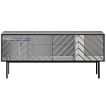 Длинная тумба с зеркальным декором Serena варинант исполнения - 12 | Loft Concept в Санкт-петербурге