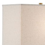 Настольная лампа с корпусом в форме кольца и прямоугольным абажуром French Ring варинант исполнения - 2 | Loft Concept в Санкт-петербурге