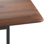 ТВ-тумба с полками из массива ореха Derick Wooden TV Stand варинант исполнения - 4 | Loft Concept в Санкт-петербурге