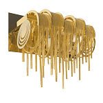 Бра с металлическими дугами и цепочками 33 см Atlantis Chain варинант исполнения - 7 | Loft Concept в Санкт-петербурге