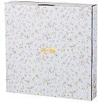 Блюдо сервировочное круглое с цветочным принтом 27 Floral Charm варинант исполнения - 2 | Loft Concept в Санкт-петербурге