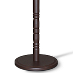 Вешалка напольная коричневая с 4-мя металлическими крючками Noble Branches варинант исполнения - 4 | Loft Concept в Санкт-петербурге