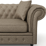 Мебельная ткань Шенилл коричневый цвет 138 см T4-21 варинант исполнения - 7 | Loft Concept в Санкт-петербурге