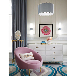 Панно Розовый цветок вышитое бисером PETALS BEADED ART варинант исполнения - 2 | Loft Concept в Санкт-петербурге