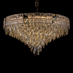 Люстра с каскадом из прозрачного хрусталя Constant Sparks варинант исполнения - 10 | Loft Concept в Санкт-петербурге