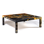 Кофейный стол с японским пейзажем Bohemia coffee table  варинант исполнения - 3 | Loft Concept в Санкт-петербурге
