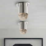 Потолочный светильник светодиодный с плафоном из натурального камня Purgatory варинант исполнения - 4 | Loft Concept в Санкт-петербурге