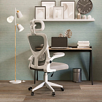 Кресло для компьютерного стола Easement Grey&White варинант исполнения - 10 | Loft Concept в Санкт-петербурге