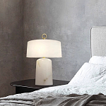 Настольная лампа на мраморном основании Dawn Light варинант исполнения - 1 | Loft Concept в Санкт-петербурге
