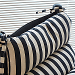 Кресло черно-белое со съемными подушками Celebrity варинант исполнения - 4 | Loft Concept в Санкт-петербурге