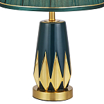 Настольная лампа с абажуром Femia Green Gold Table Lamp варинант исполнения - 2 | Loft Concept в Санкт-петербурге