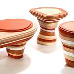 Приставной столик Vorlon Desert Side Table варинант исполнения - 2 | Loft Concept в Санкт-петербурге