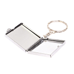 Зеркало брелок складное двухстороннее из натурального камня Оникс Silver Stone Mirrors варинант исполнения - 6 | Loft Concept в Санкт-петербурге