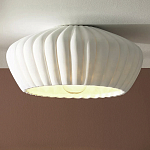 Потолочный светильник керамический Ceramic Embossed Lamp варинант исполнения - 2 | Loft Concept в Санкт-петербурге