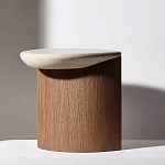 Дизайнерский журнальный стол полукруглой формы Pokun варинант исполнения - 2 | Loft Concept в Санкт-петербурге