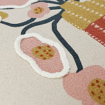 Подушка с цветочным принтом Blooming Elegance Rose варинант исполнения - 2 | Loft Concept в Санкт-петербурге