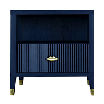 Прикроватная тумбочка с полкой Elsa Dreams Blue варинант исполнения - 5 | Loft Concept в Санкт-петербурге