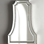 Зеркало в серебристой фигурной раме Silver Reflection варинант исполнения - 3 | Loft Concept в Санкт-петербурге