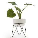 Кашпо Elevated Planters Luna 54 белое варинант исполнения - 2 | Loft Concept в Санкт-петербурге