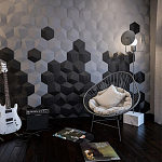 Гипсовая 3D панель с принтографией PM-30 варинант исполнения - 7 | Loft Concept в Санкт-петербурге