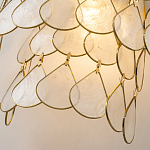 Бра с декором из натуральной морской ракушки Iridescent Light варинант исполнения - 2 | Loft Concept в Санкт-петербурге