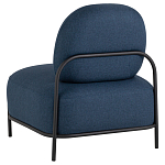 Кресло в синей рогожке COLOR BLOCK варинант исполнения - 5 | Loft Concept в Санкт-петербурге