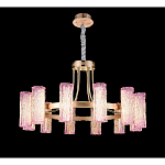 Люстра круглая с текстурными цилиндрическими плафонами Glimpse варинант исполнения - 4 | Loft Concept в Санкт-петербурге