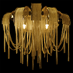 Бра с металиическими цепочками и дугообразными элементами Atlantis Chain варинант исполнения - 8 | Loft Concept в Санкт-петербурге