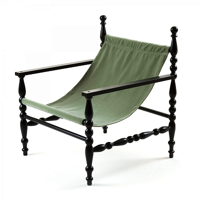 Кресло Seletti Heritage Armchair Green Кресло Seletti Heritage Armchair Green