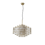 Люстра многоярусная с декором из натуральной морской ракушки Iridescent Light варинант исполнения - 3 | Loft Concept в Санкт-петербурге